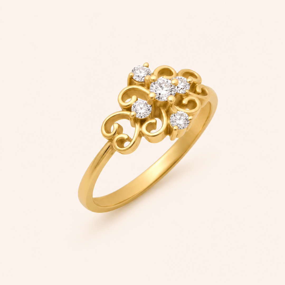 Diamond Bouquet Floral Ensemble