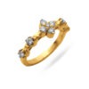 osha jewels dazzling bloom tiara yellow gold