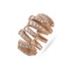 Round Evershine Eternity Band Rose Gold