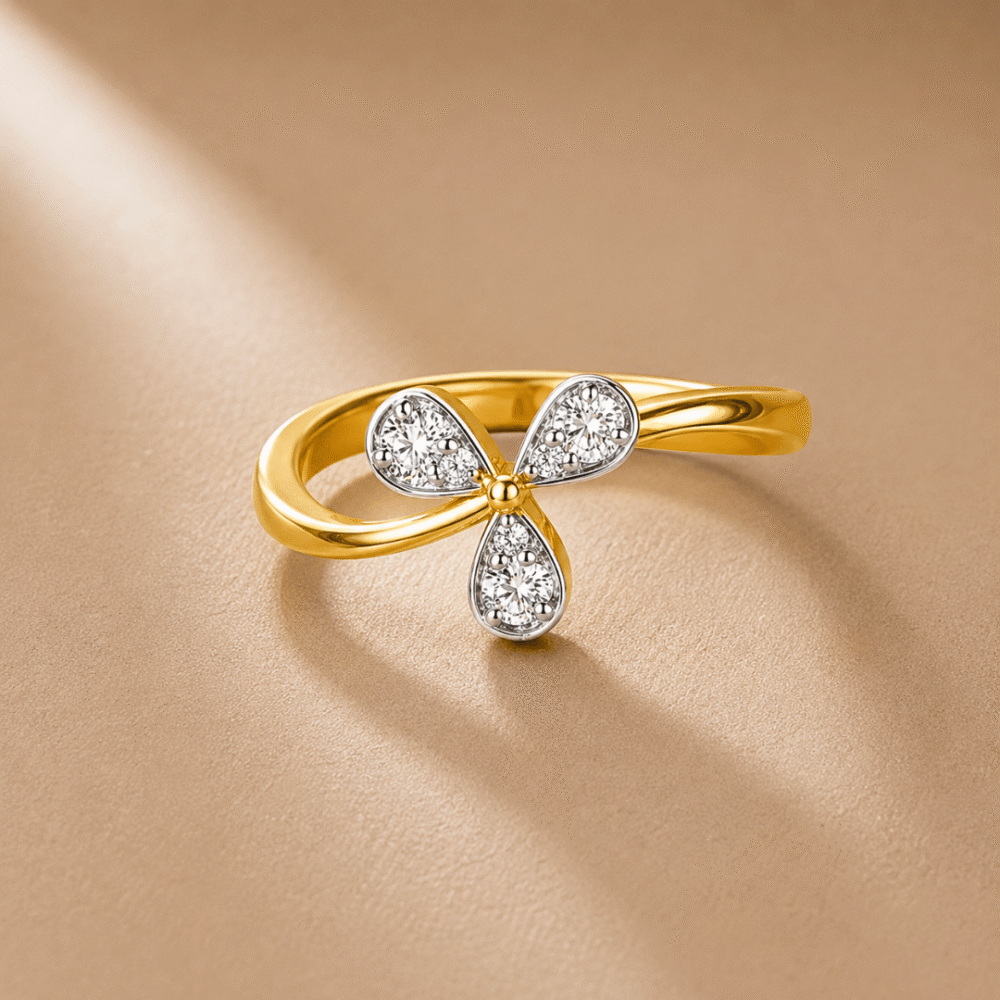Floral Elegance Ring by Osha Jewels