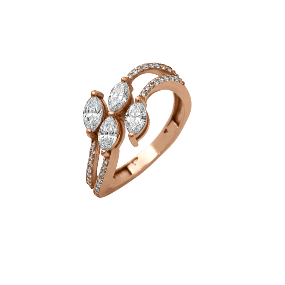 Harmony Marquise Diamond Ring by Osha Jewels
