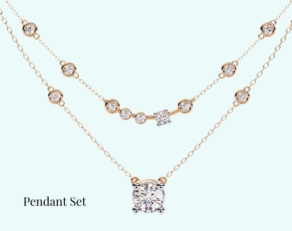 Pendant Set from osha jewels kolkata