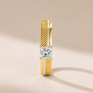 0.70ct Diamond Men's Two-Tone Ring from Osha Jewels