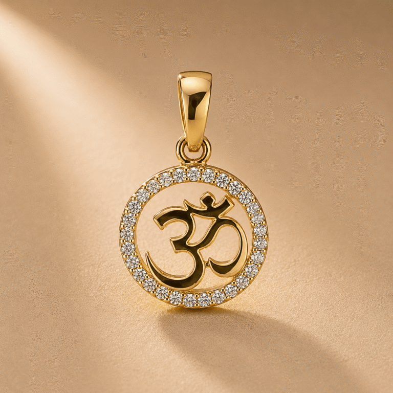 Osha Jewels Diamond OM Pendant