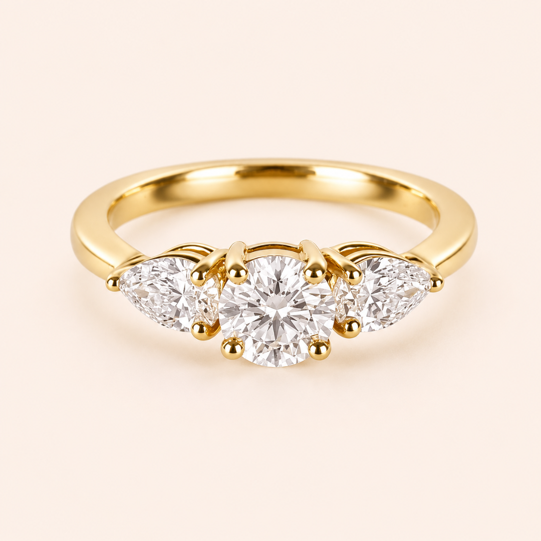 3 Stone Diamond Ring