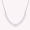 Chic Diamond Necklace from Osha Jewels Kolkata