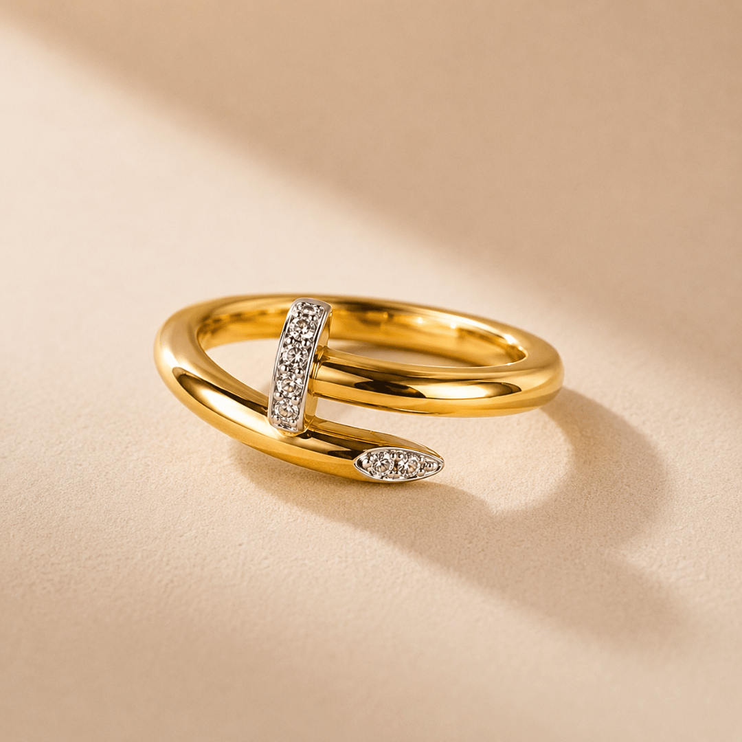 Diamond Pencil Ring