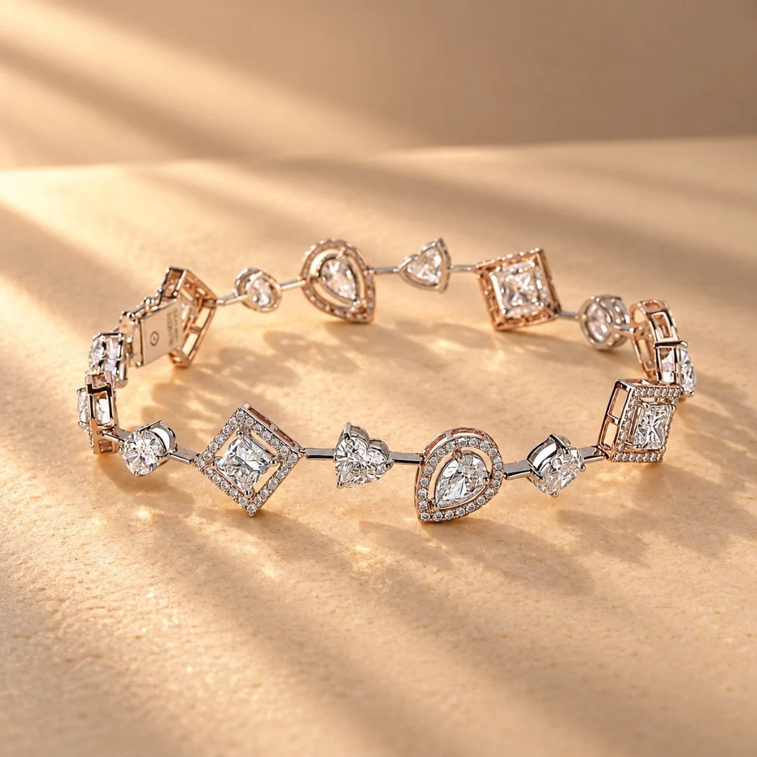 Fancy Shape Lab Diamond Bracelet