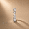 Inverted Pear Diamond Eternity Ring from OSHA Jewels