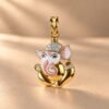Lord Ganesh Gold Pendant from OSHA