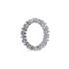 Inverted Pear Diamond Eternity Ring from OSHA Jewels