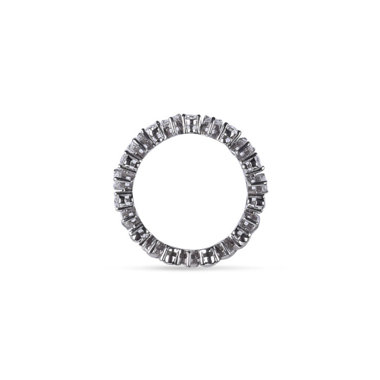 Inverted Pear Diamond Eternity Ring from OSHA Jewels