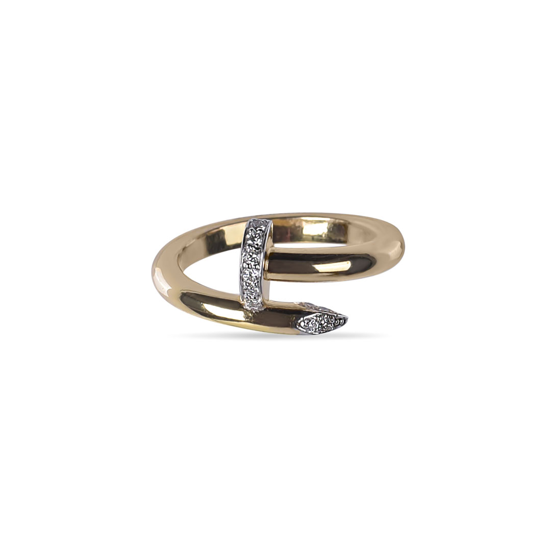 Diamond Pencil Ring