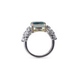 Elegant Green Stone Ring from OSHA Jewels