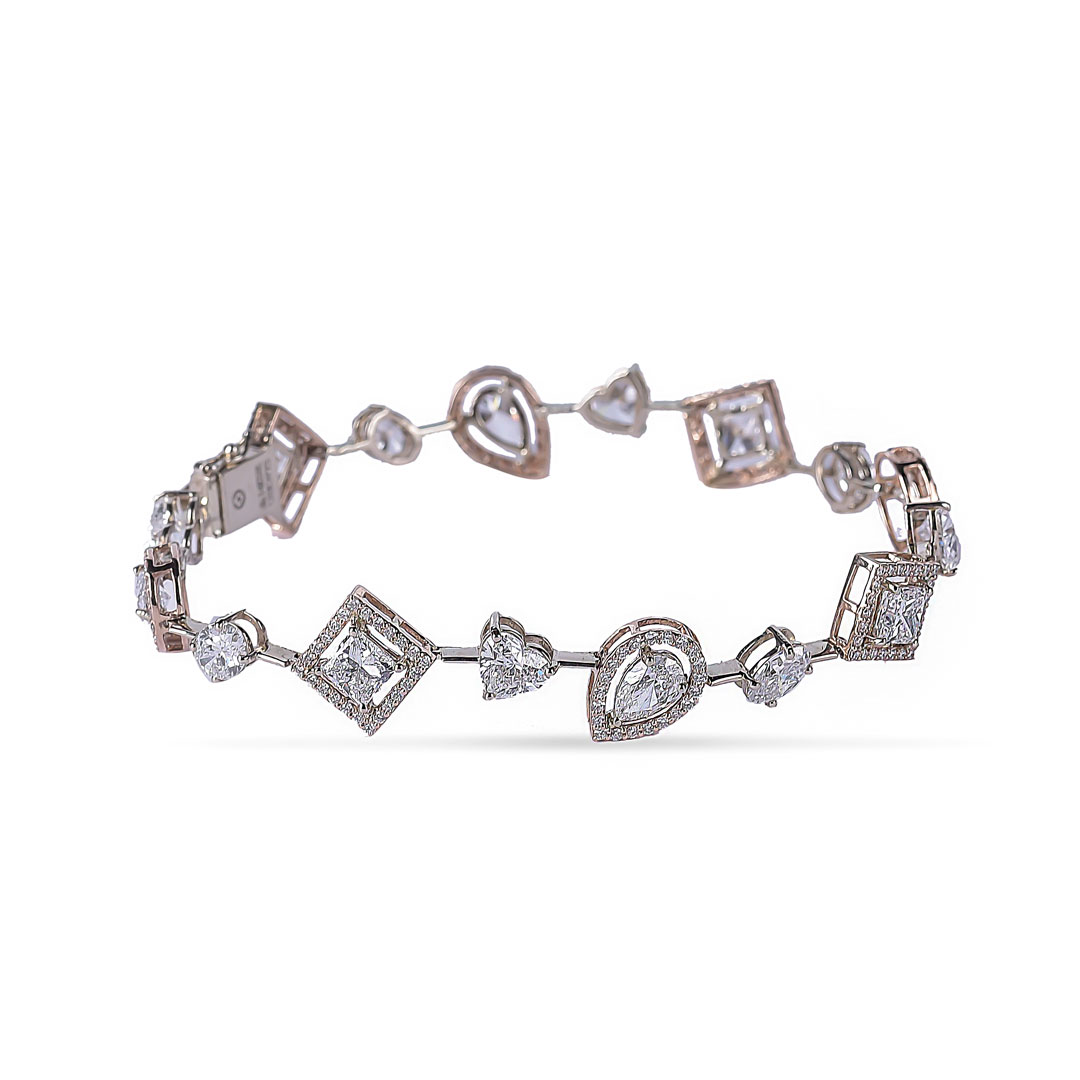 Fancy Shape Lab Diamond Bracelet