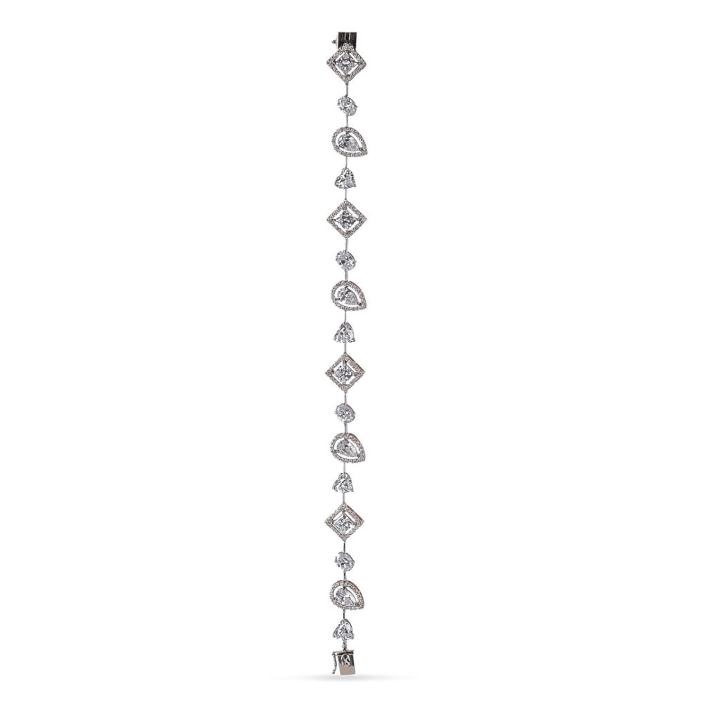 Fancy Shape Lab Diamond Bracelet from OSHA Jewels