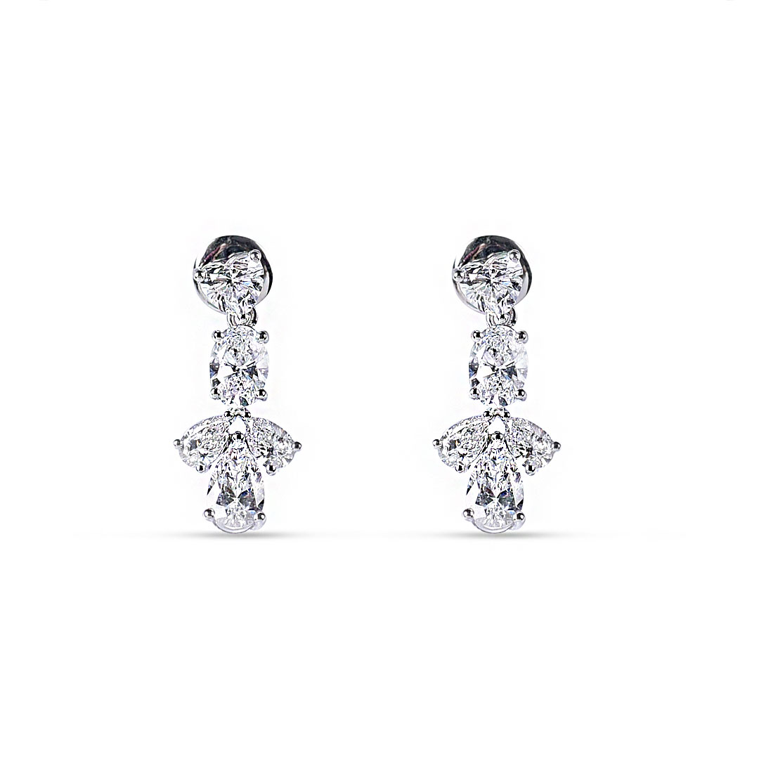 Chic Diamond Earrings