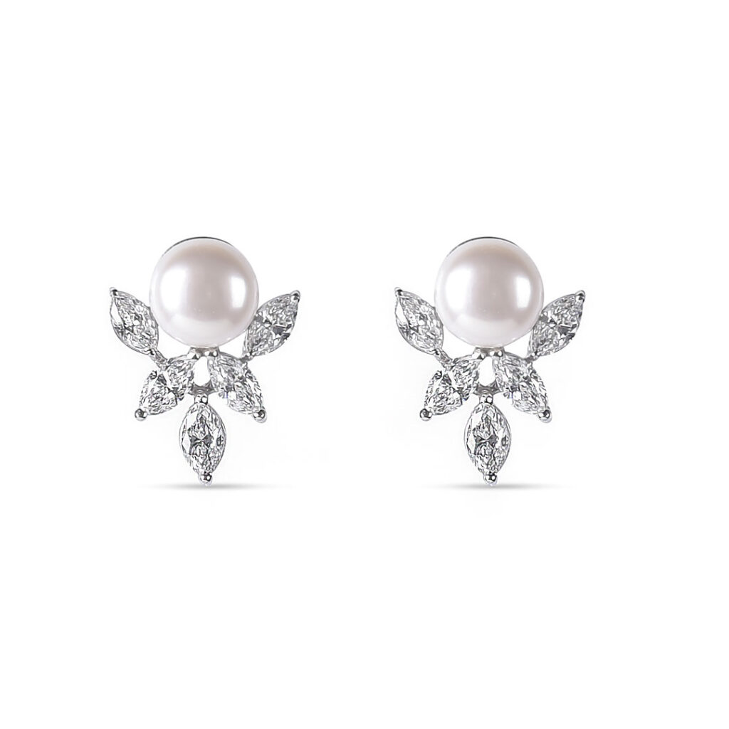 Elegant Pearl Earrings from OSHA Jewels