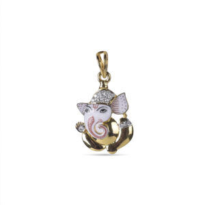 Lord Ganesh Gold Pendant from OSHA