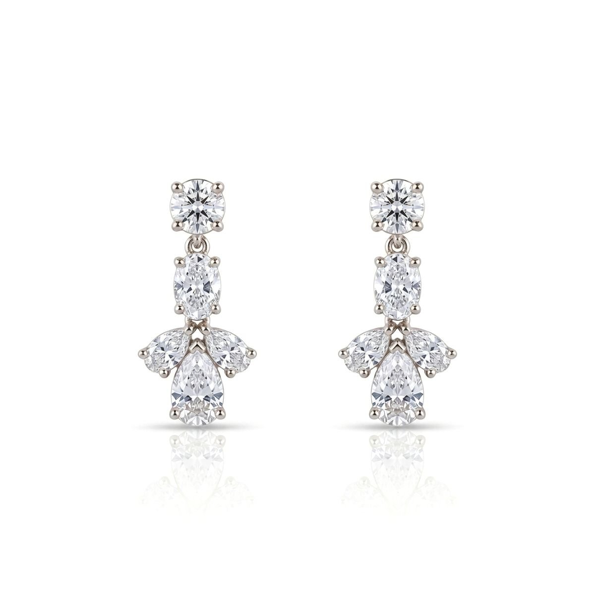Chic Diamond Earrings