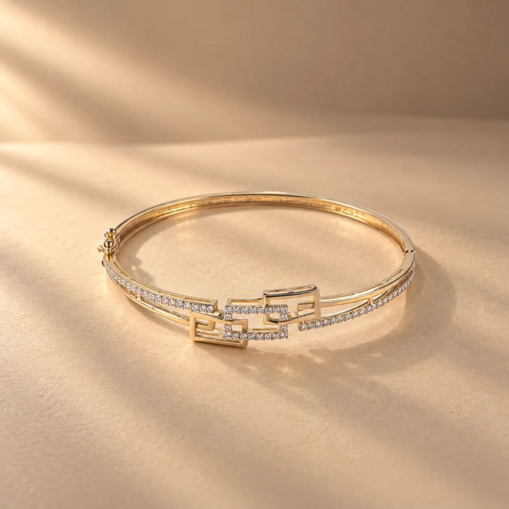 Timeless Interlock Diamond Bracelet