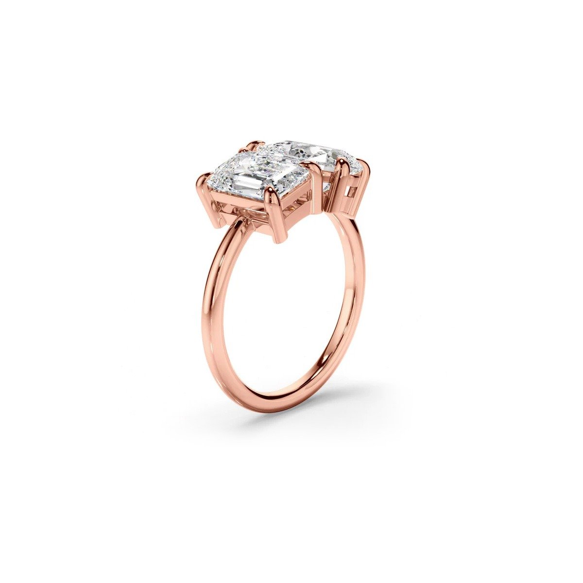 Toi et Moi Engagement Ring from Osha Jewels