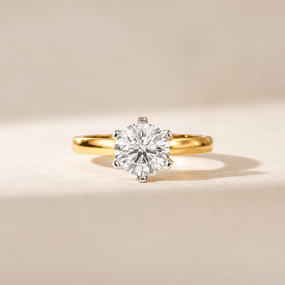 0.95 Carat Classic Solitaire Ring