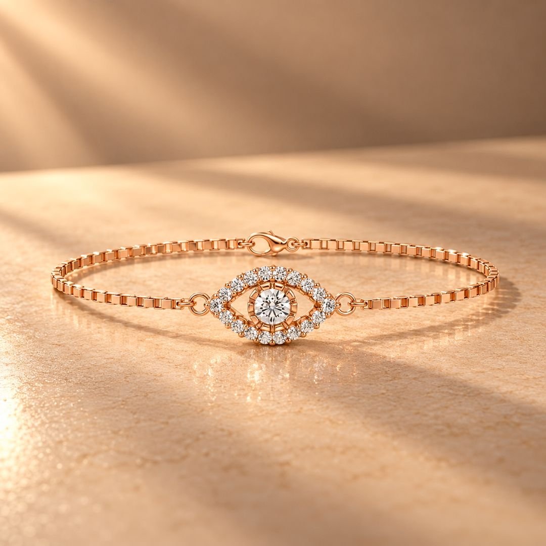 Evil Eye Diamond Bracelet
