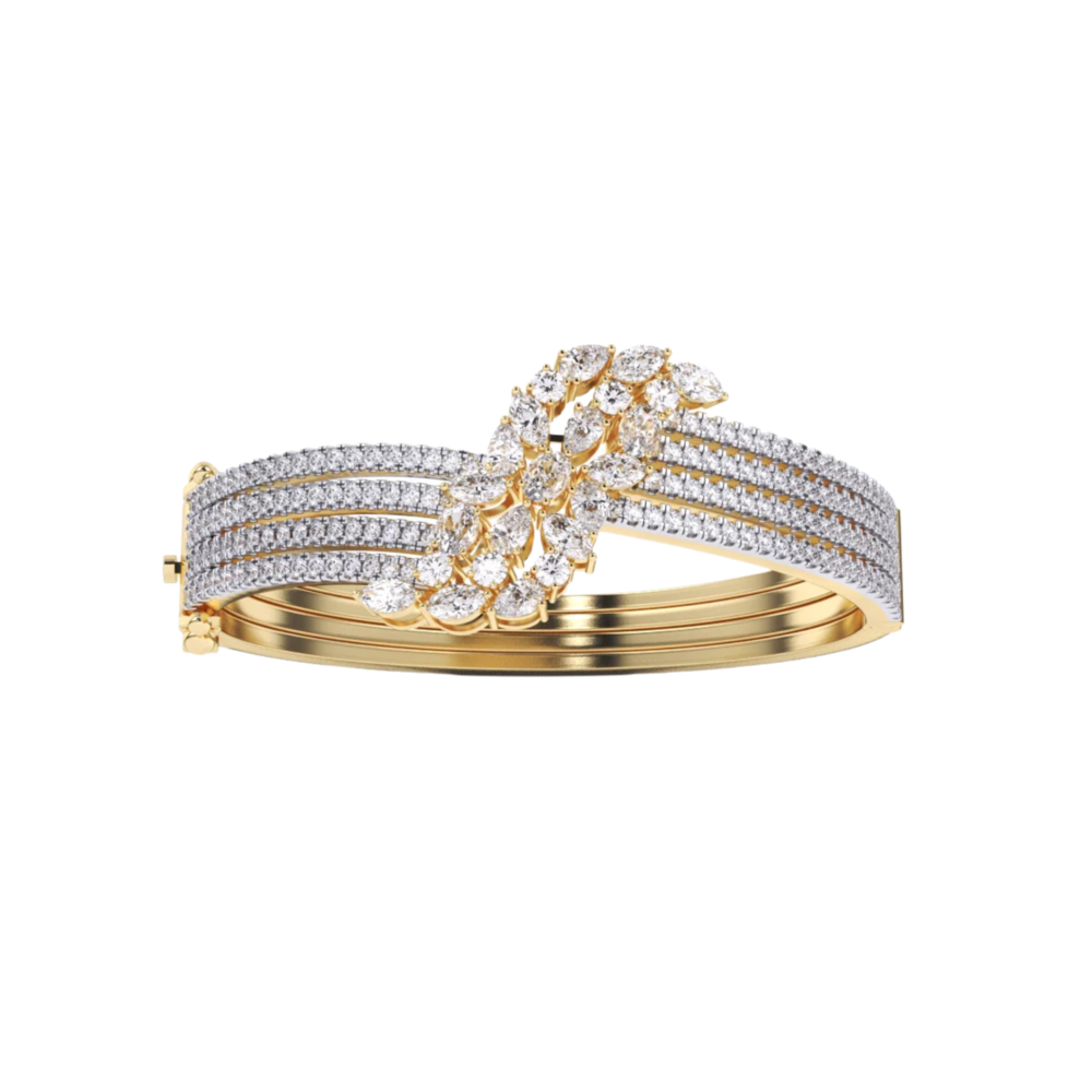 Infinity Lab-Grown Diamond Bracelet in Gold
