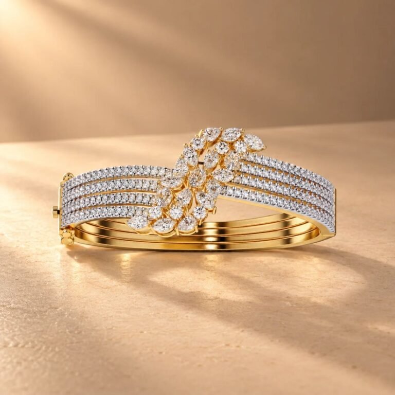 Infinity Lab-Grown Diamond Bracelet in Gold