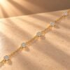 Pave Diamond Bracelet Elegant Minimalism