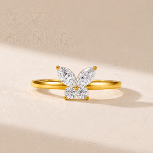 Butterfly Bloom Diamond Ring