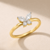 Butterfly Bloom Diamond Ring