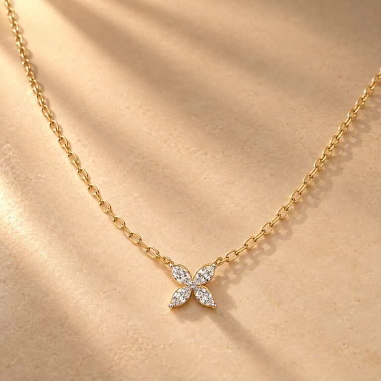 Flutter Grace Diamond Necklace