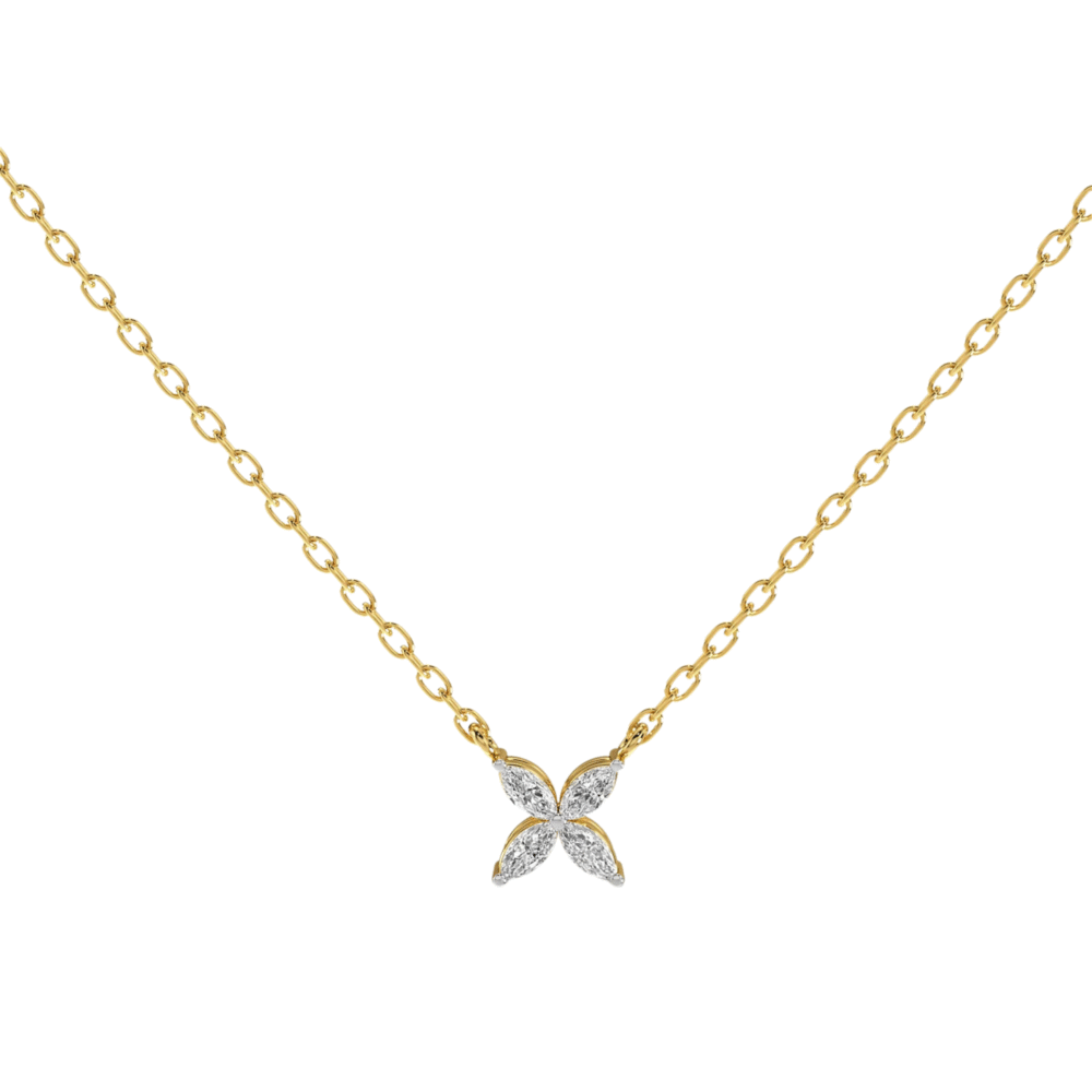 Flutter Grace Diamond Necklace