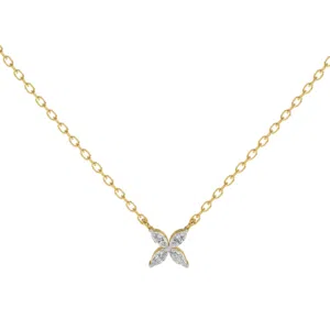 Flutter Grace Diamond Necklace