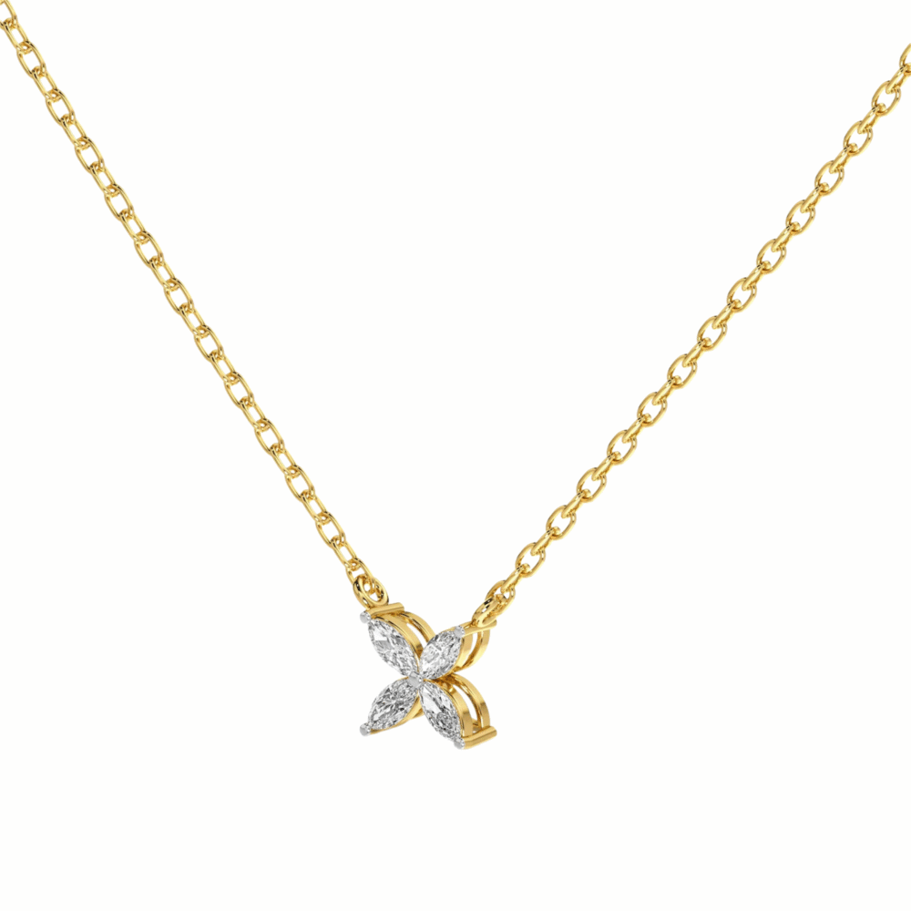 Flutter Grace Diamond Necklace