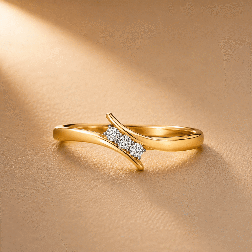 Trio Glint Diamond Ring