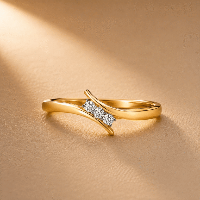 Trio Glint Diamond Ring