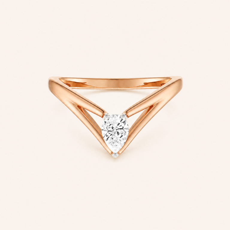 Nova Marquise Solitaire Diamond Ring in 14K Gold