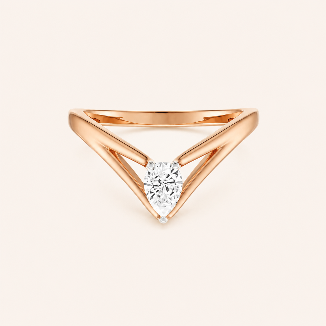 Nova Marquise Solitaire Diamond Ring
