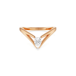 Nova Marquise Solitaire Ring | 14KT Rose Gold | Lab Grown Diamond