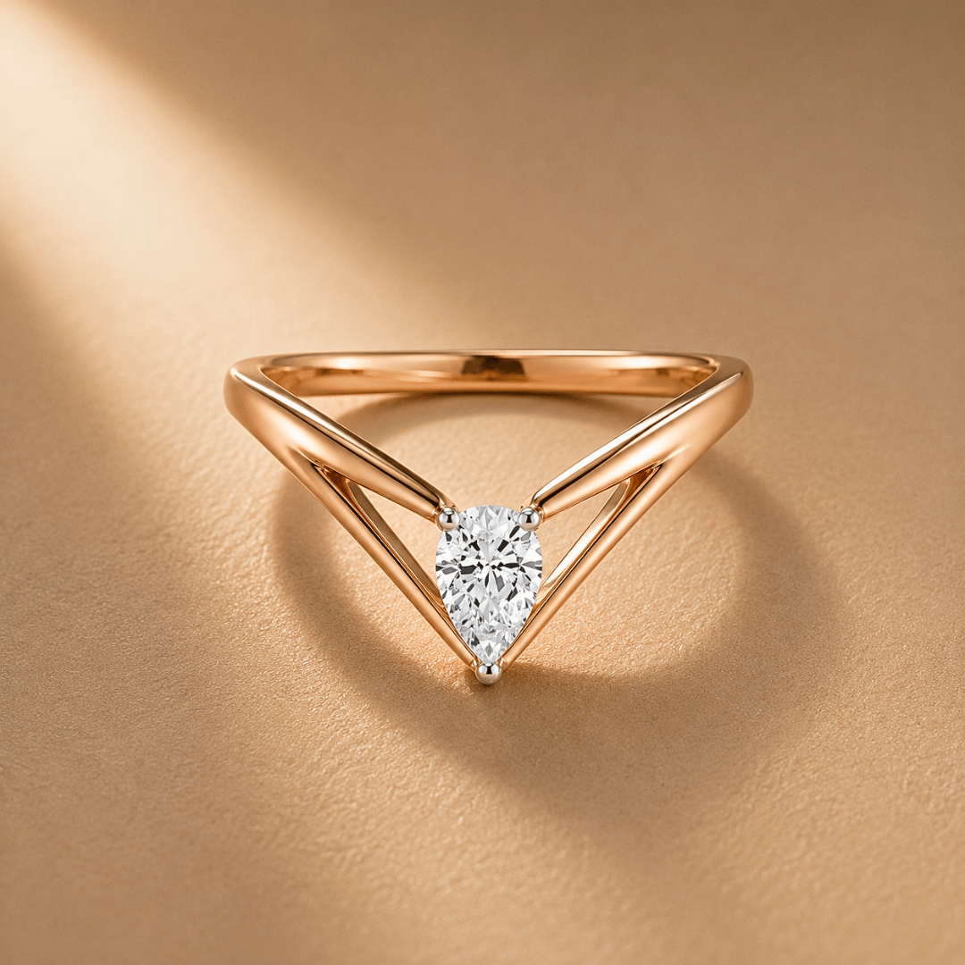 Nova Marquise Solitaire Diamond Ring
