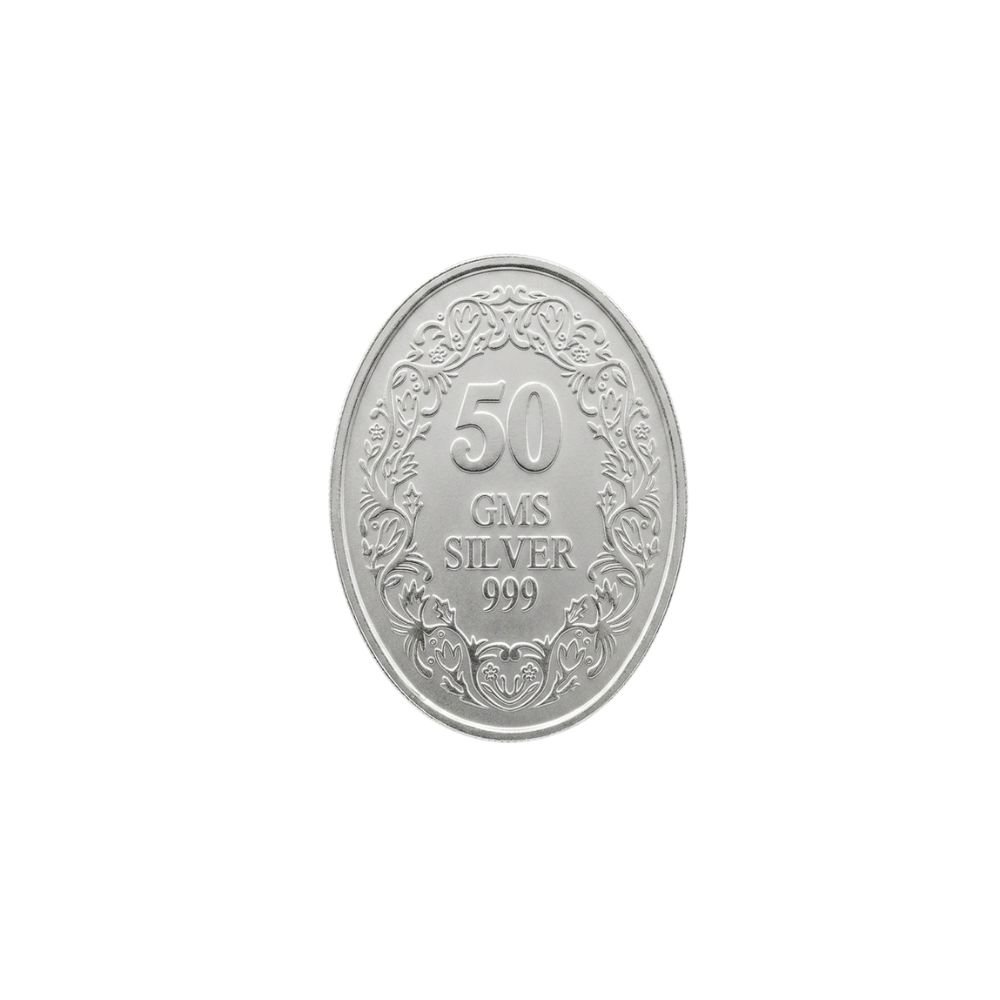 50 gram silver coin from osha jewels