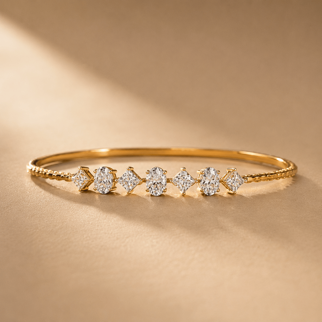 Multi Shape Diamond Bracelet