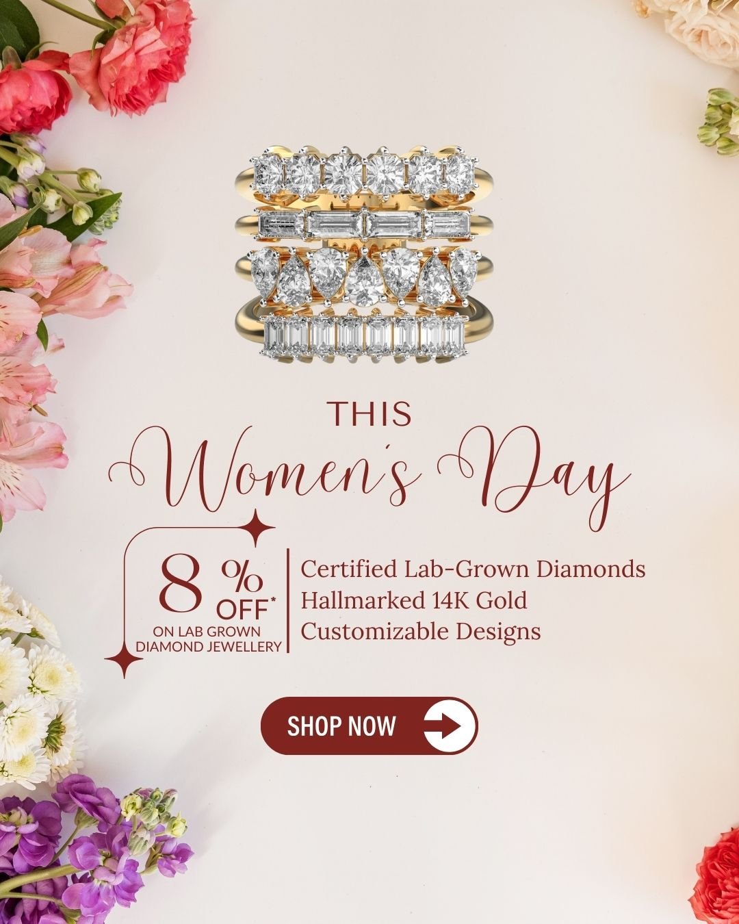 lab grown diamond jewelry by osha jewels