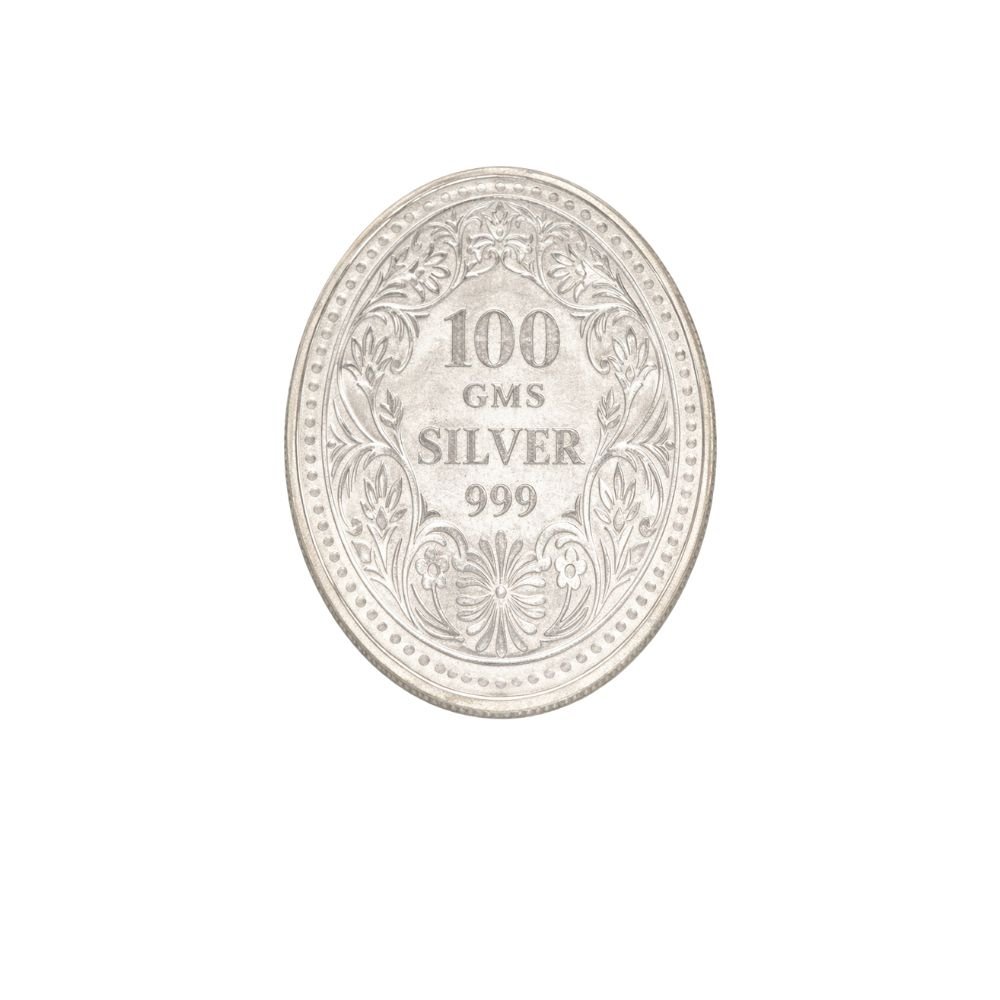 100 gram silver coin from osha jewels