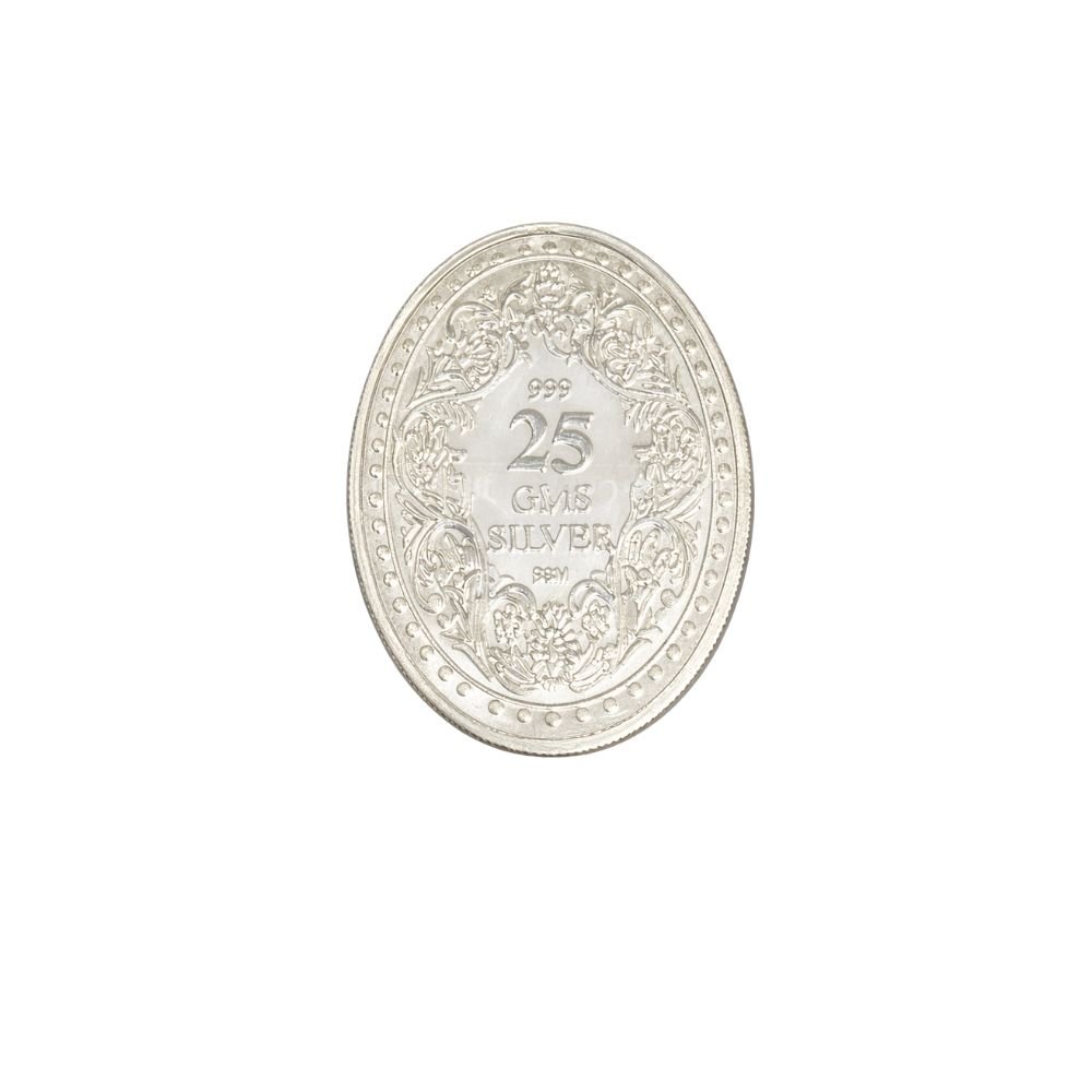 25 gram silver coin from osha jewels